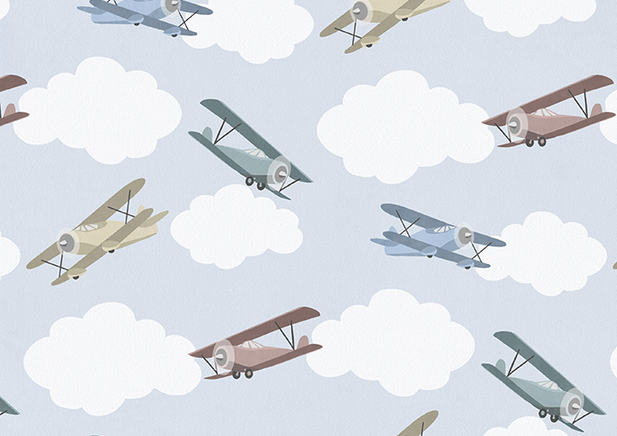 Flying Ace, Rainbow - Made to Measure Curtains - Image 9
